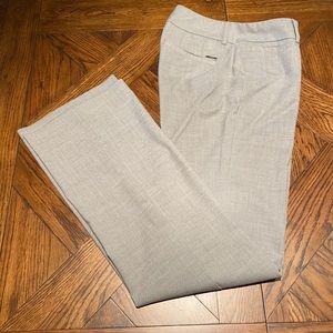 Gray pants: long